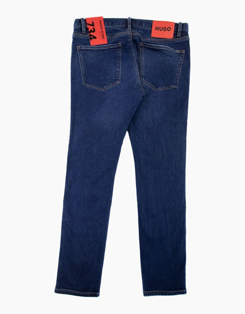 Hugo Hugo 734 Organic Cotton Extra Slim Fit Jeans Blue 429
