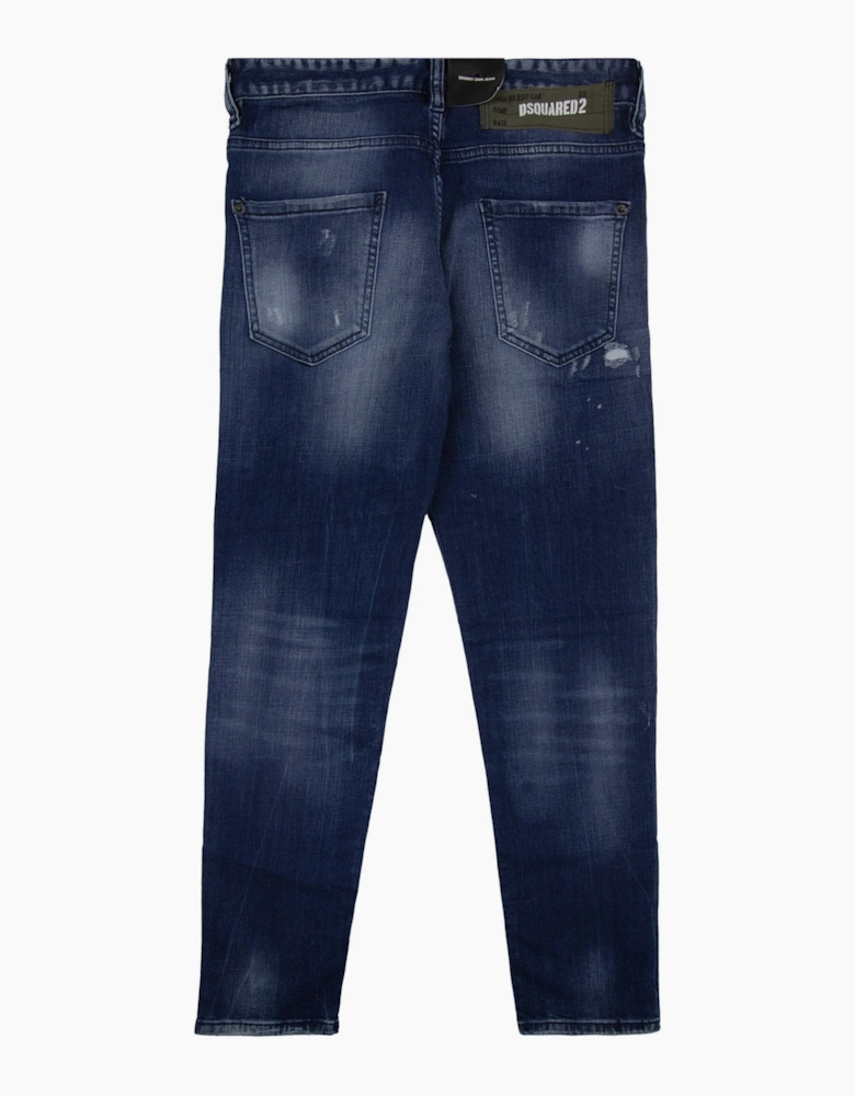 Dsquared2 Green Patch Skinny Dan Jean Denim 470