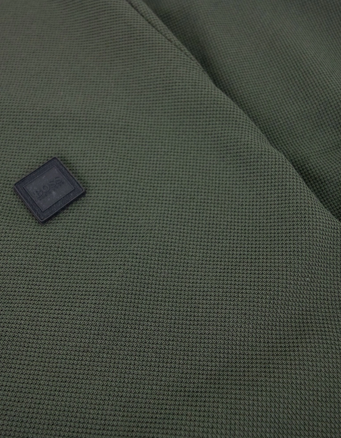 Hugo Boss Printcat Rubber Logo S/s Polo Khaki