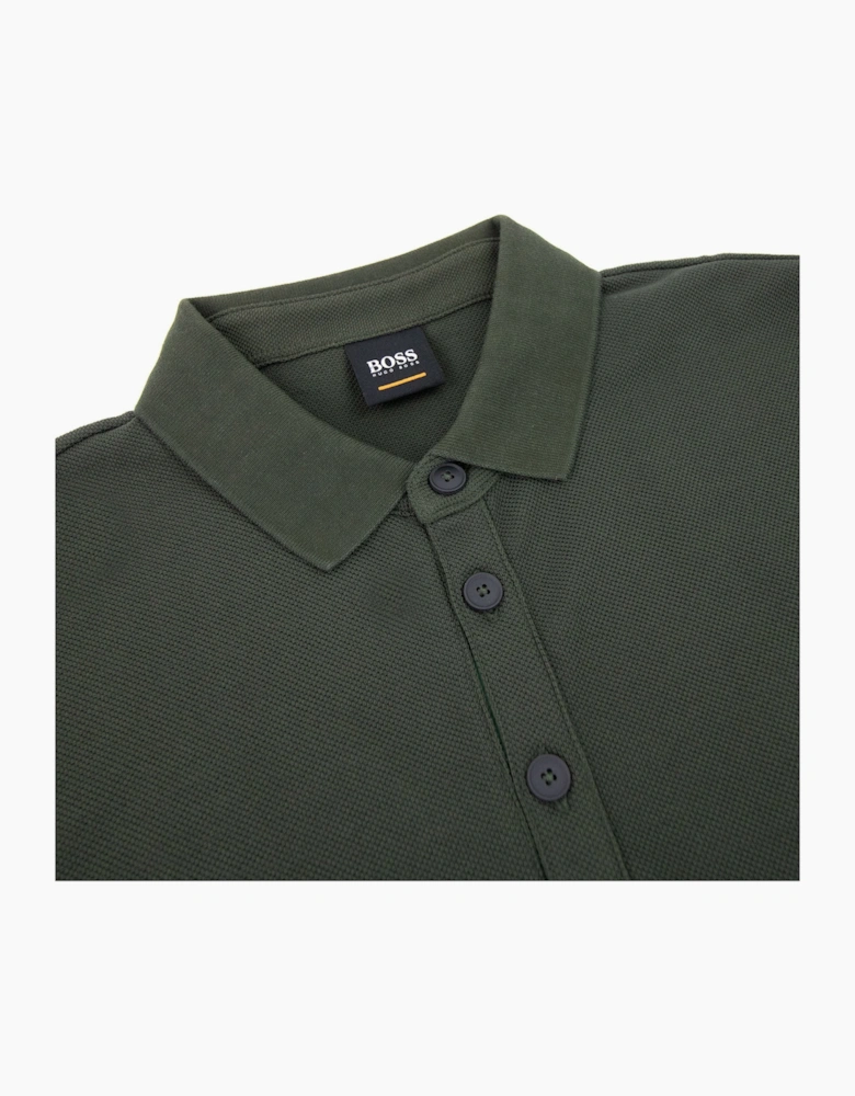 Hugo Boss Printcat Rubber Logo S/s Polo Khaki