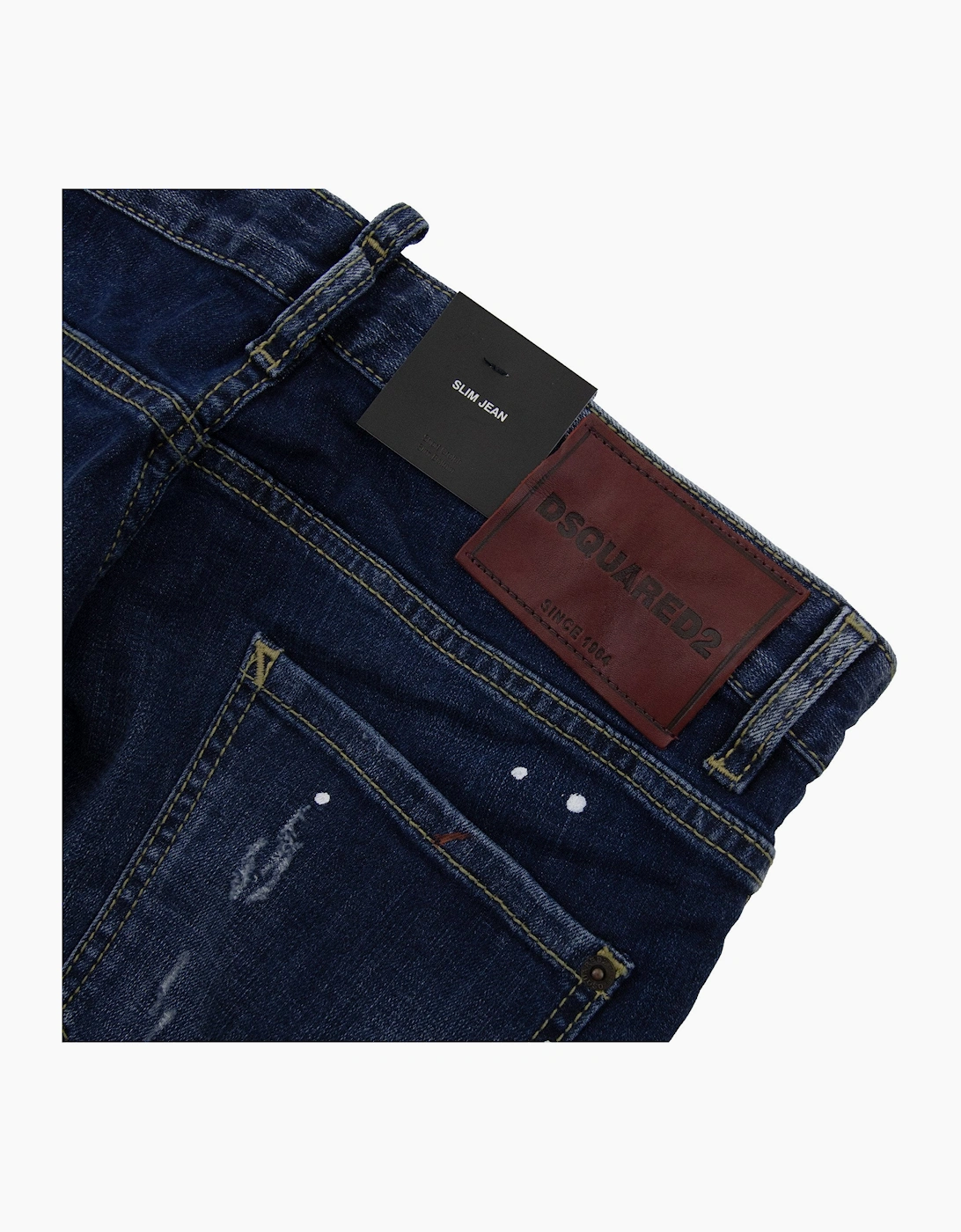 Dsquared2 Multi Paint Slim Jean Denim 470