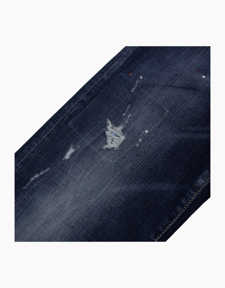 Dsquared2 Multi Paint Slim Jean Denim 470