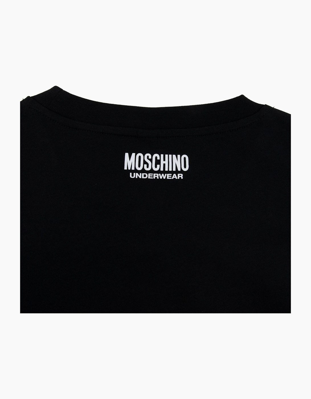 Moschino Underwear Tape Logo T-shirt Black