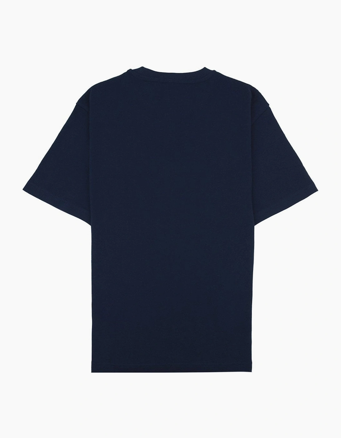 Aquascutum Club Check Shoulder T-shirt Navy