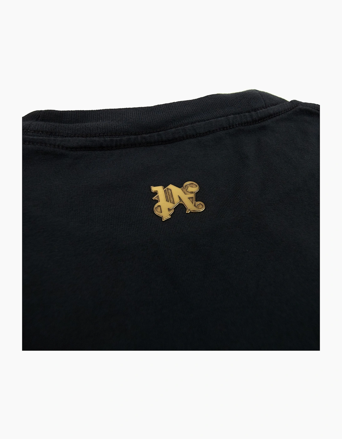 Palm Angels Foggy Pa T Shirt Black/white