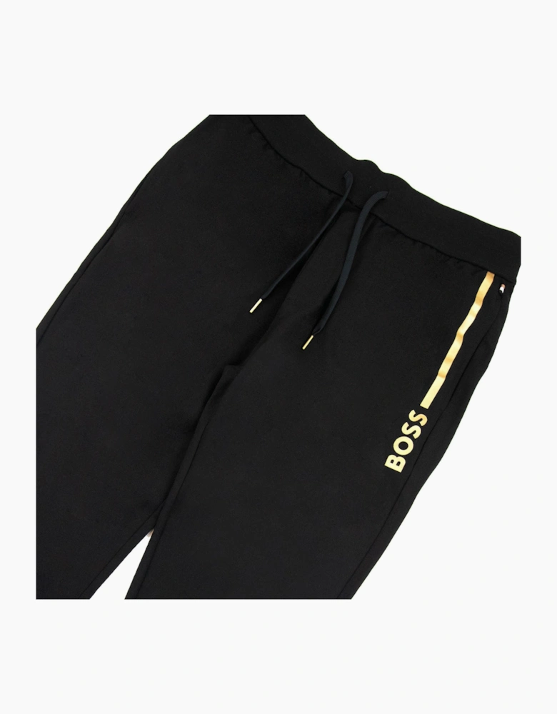 Hugo Boss Tracksuit Pant With Stripe Logo Black 001
