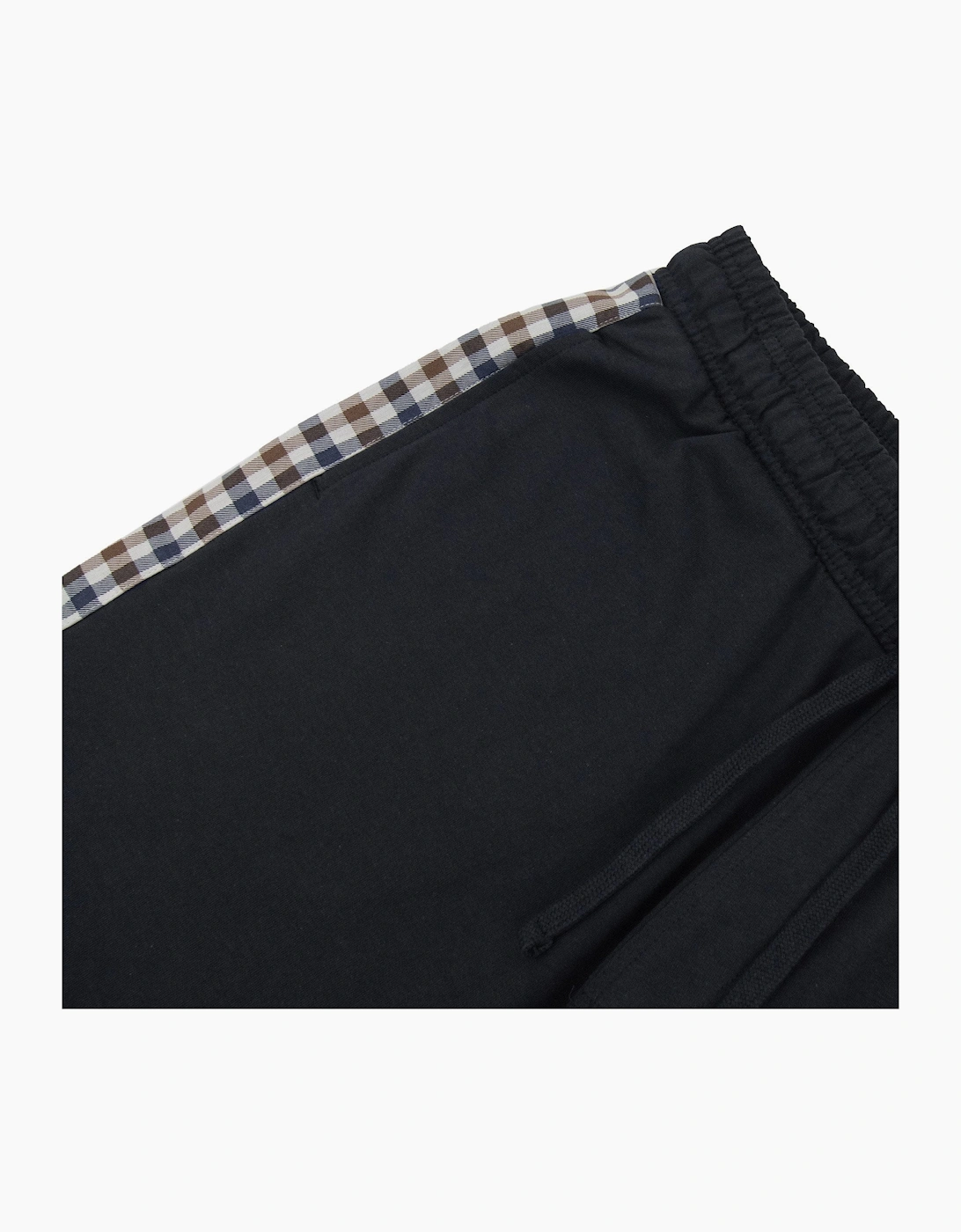 Aquascutum Club Check Shorts Black