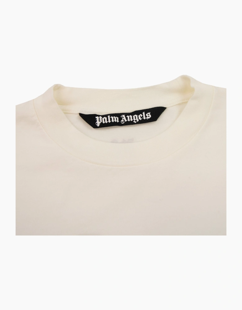 Palm Angels Foggy Pa T Shirt White/black