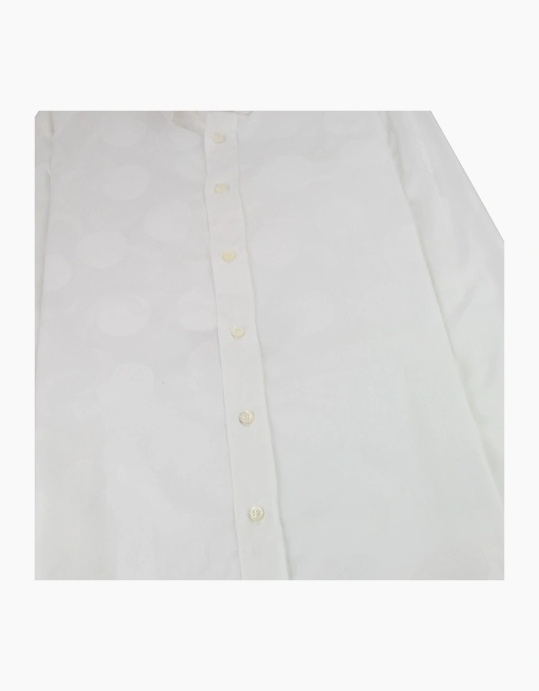 Vivienne Westwood Sun & Moon Two Buttons Shirt White 100f