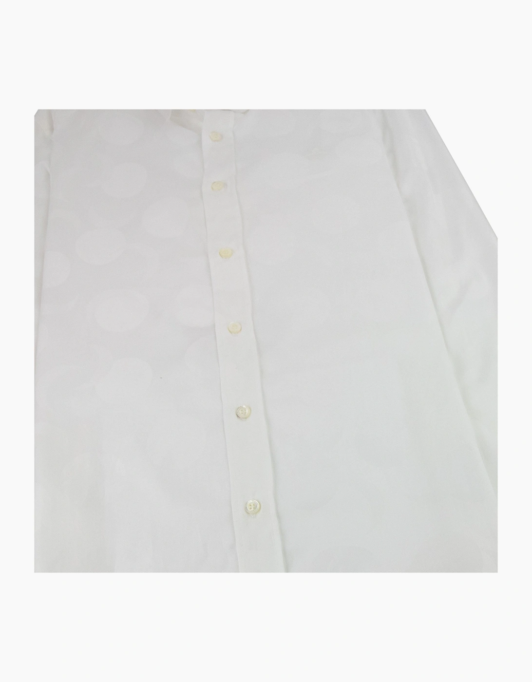Vivienne Westwood Sun & Moon Two Buttons Shirt White 100f