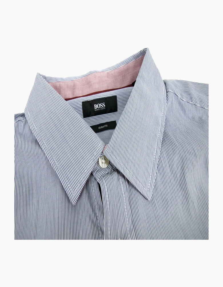 Hugo Boss Ronny 36 Modern L/s Shirt Blue/white SA30