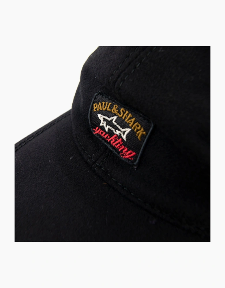 Paul And Shark Patch Logo Cotton Cap Black