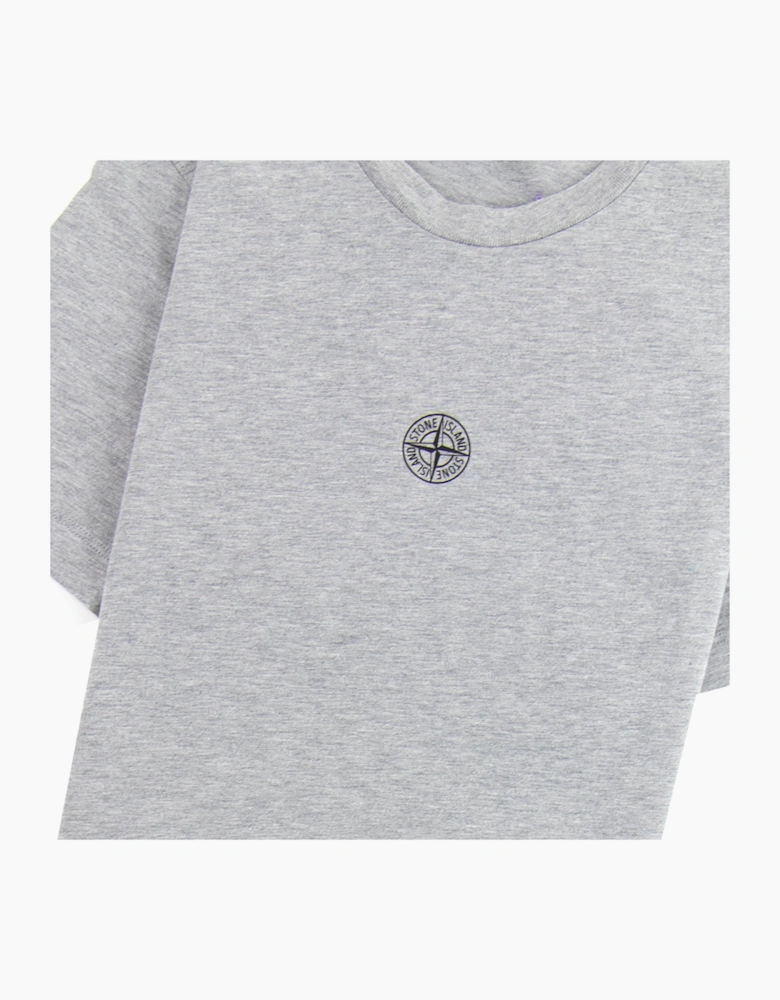 Stone Island Junior 21054 Digital Landscape T-shirt Grey V0M64