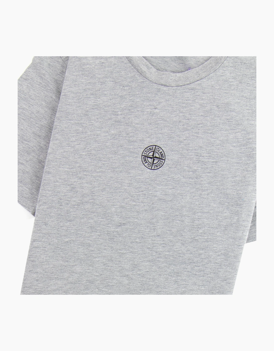 Stone Island Junior 21054 Digital Landscape T-shirt Grey V0M64
