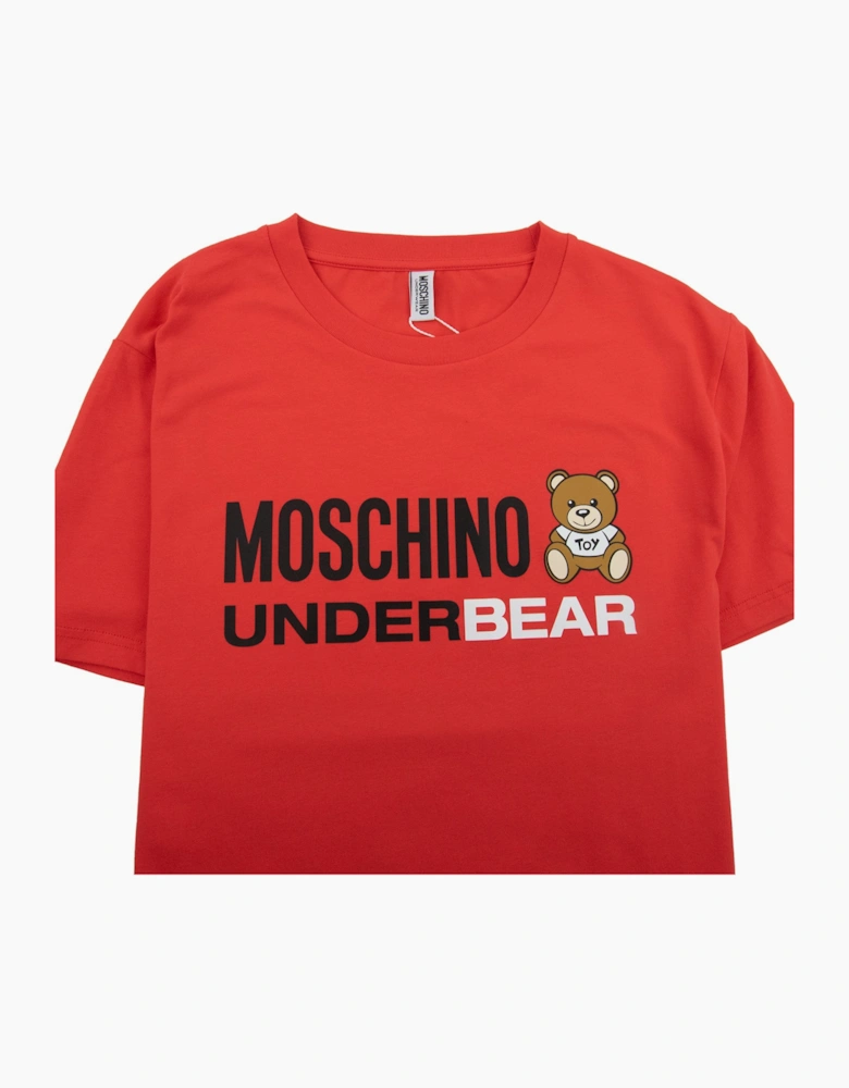Moschino Underwear Underbear T-shirt Red