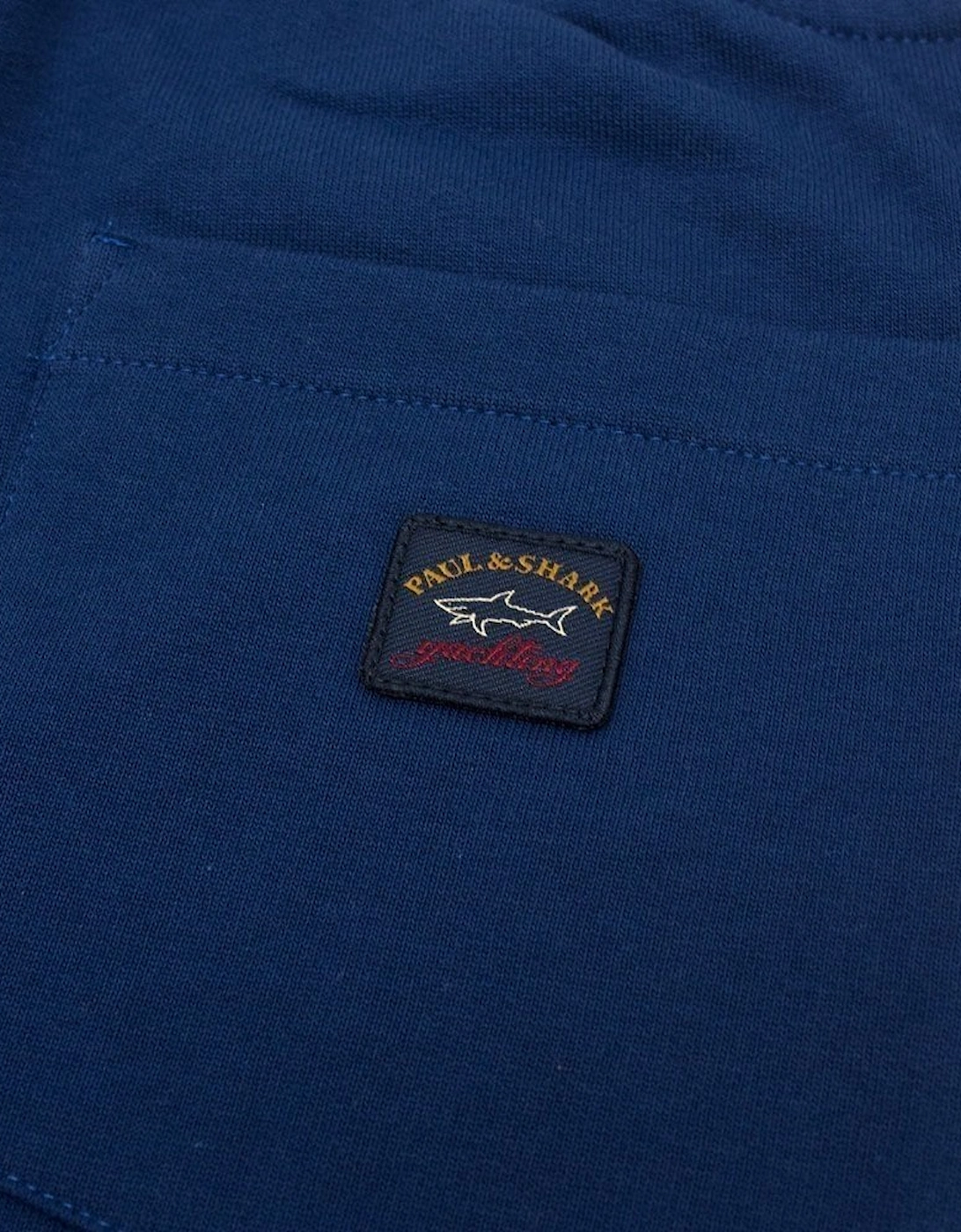 Paul And Shark Back Pocket Patch Logo Tracksuit Bottoms Royal Blue