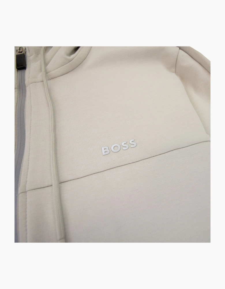 Hugo Boss Saggy 1 Hoody Side Stripes Light Beige 271