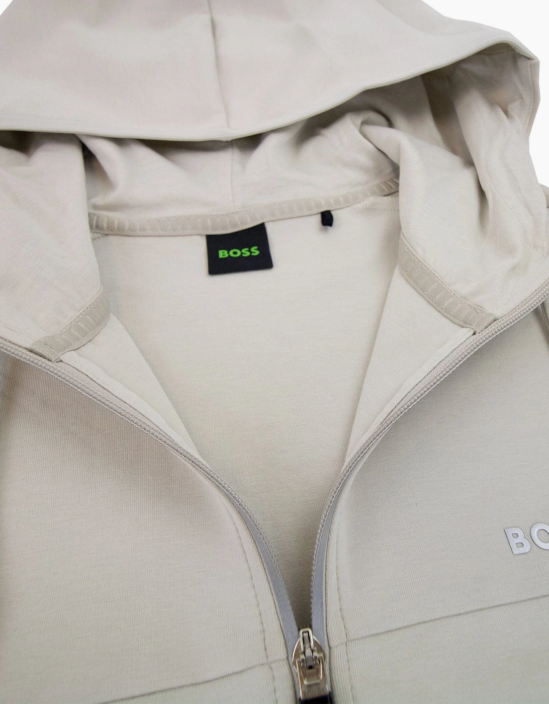 Hugo Boss Saggy 1 Hoody Side Stripes Light Beige 271