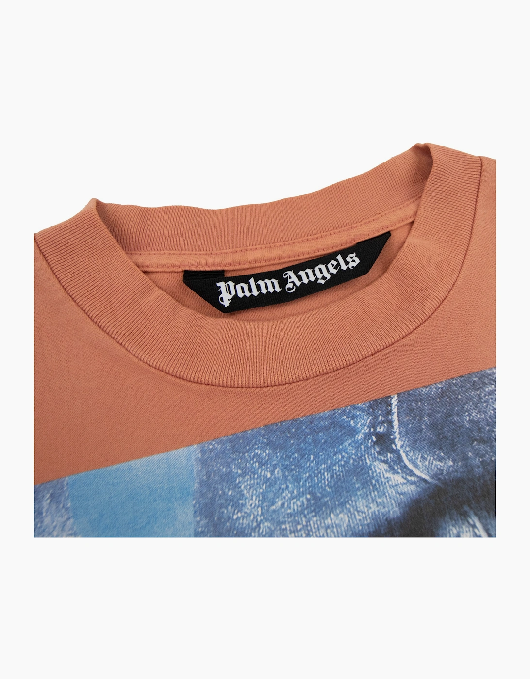 Palm Angels Dice Game Logo Classic T Shirt Pink Multi