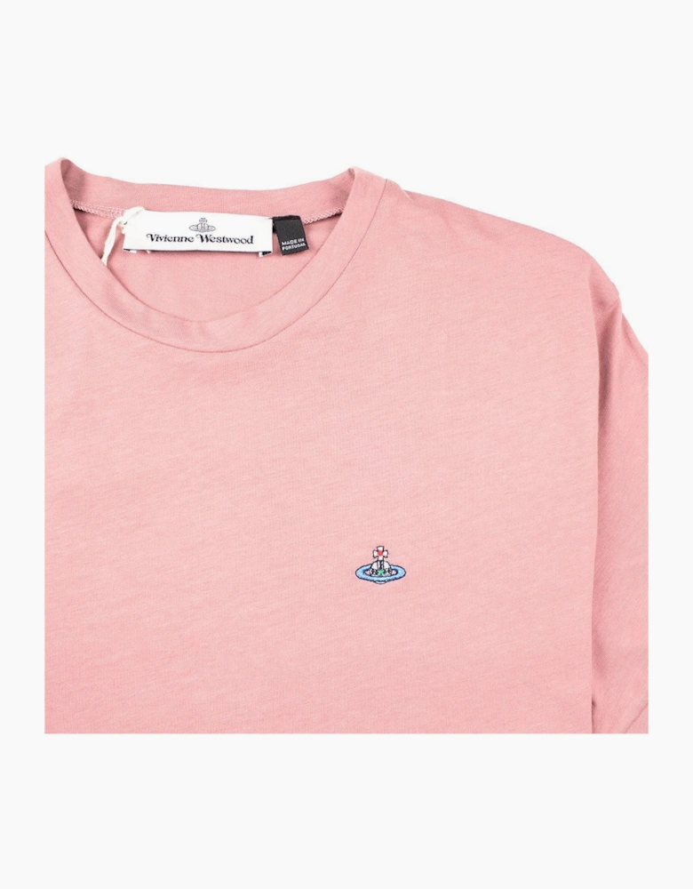 Vivienne Westwood Small Orb Logo T-shirt Pink