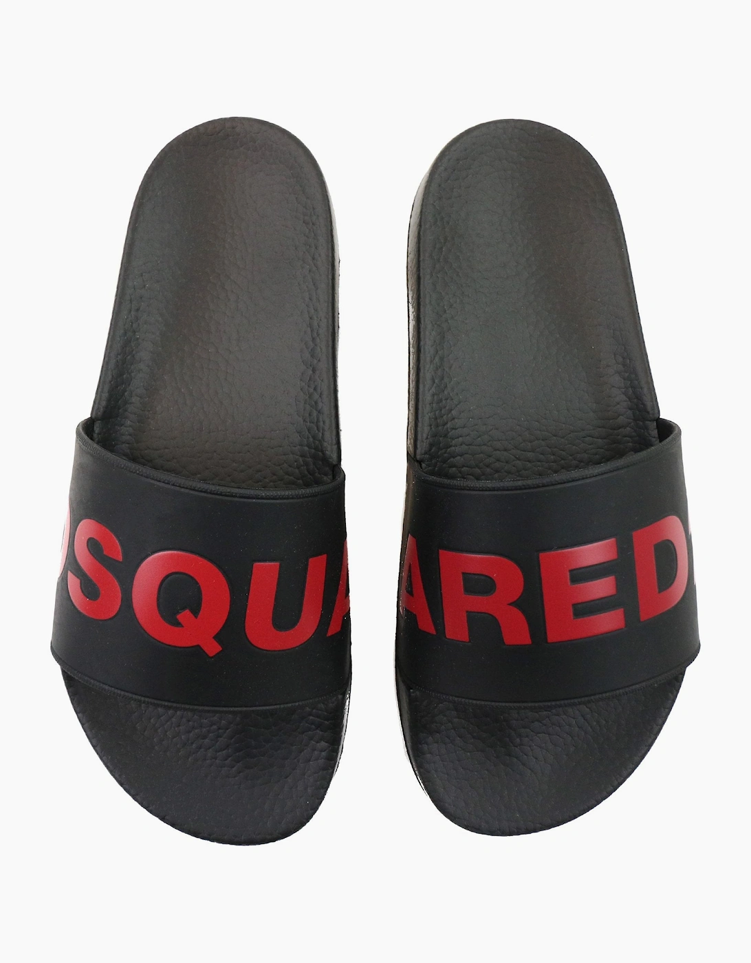 Dsquared2 Logo Sliders Black/red