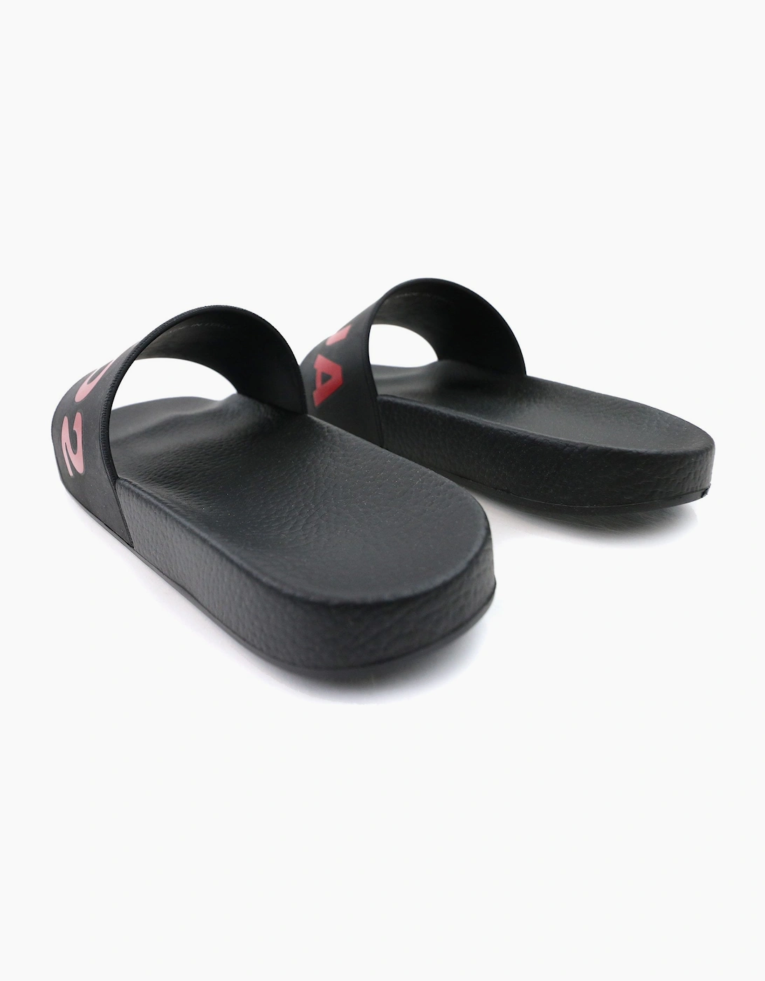 Dsquared2 Logo Sliders Black/red