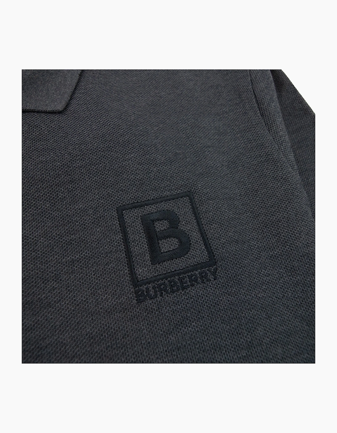 Burberry Gateforth L/s Polo Charcoal