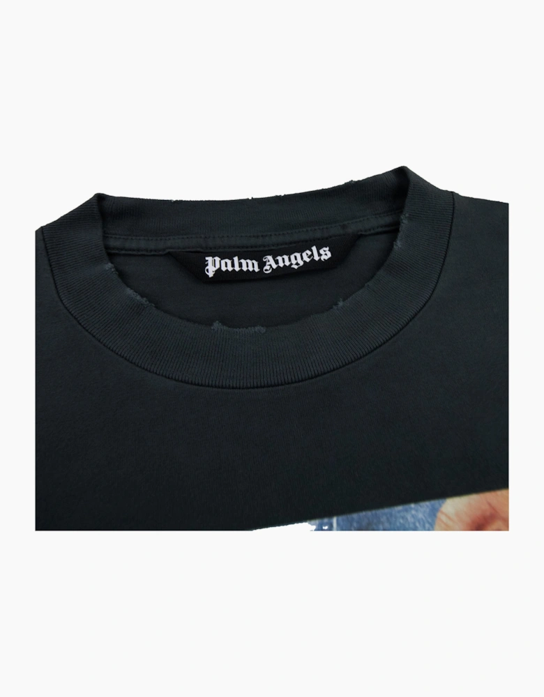Palm Angels Dice Game Classic T Shirt Black Multi