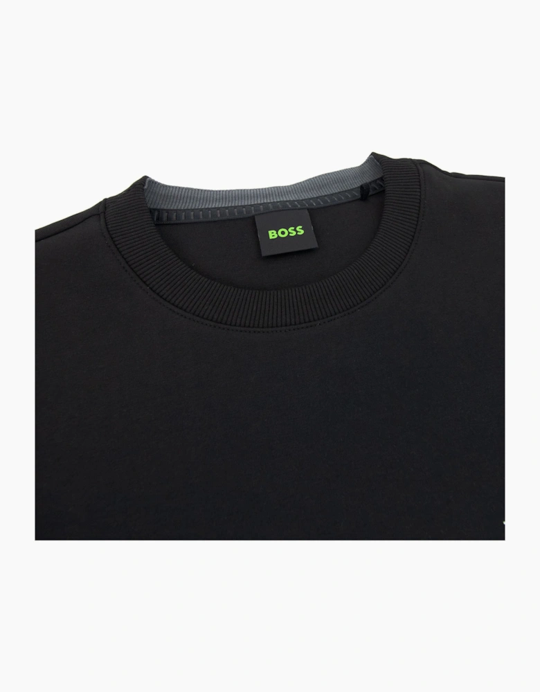 Hugo Boss Salbo 1 Crew Neck Sweat Black 001