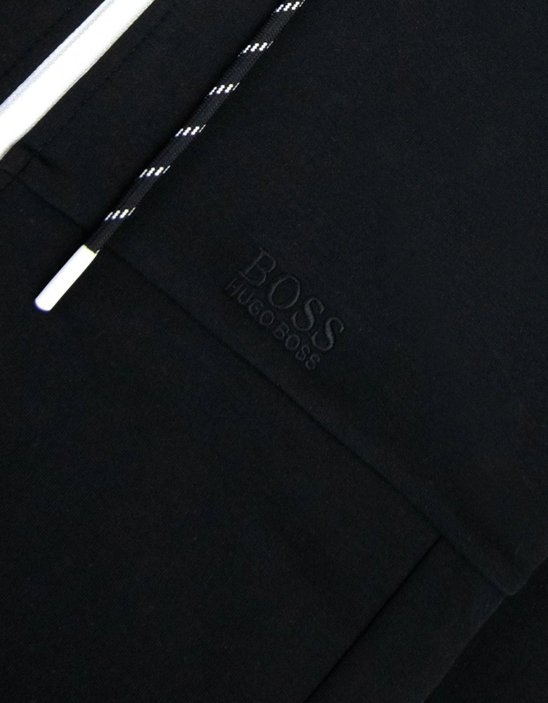 Hugo Boss Saggy 1 Zip Up Sweatshirt Black 001