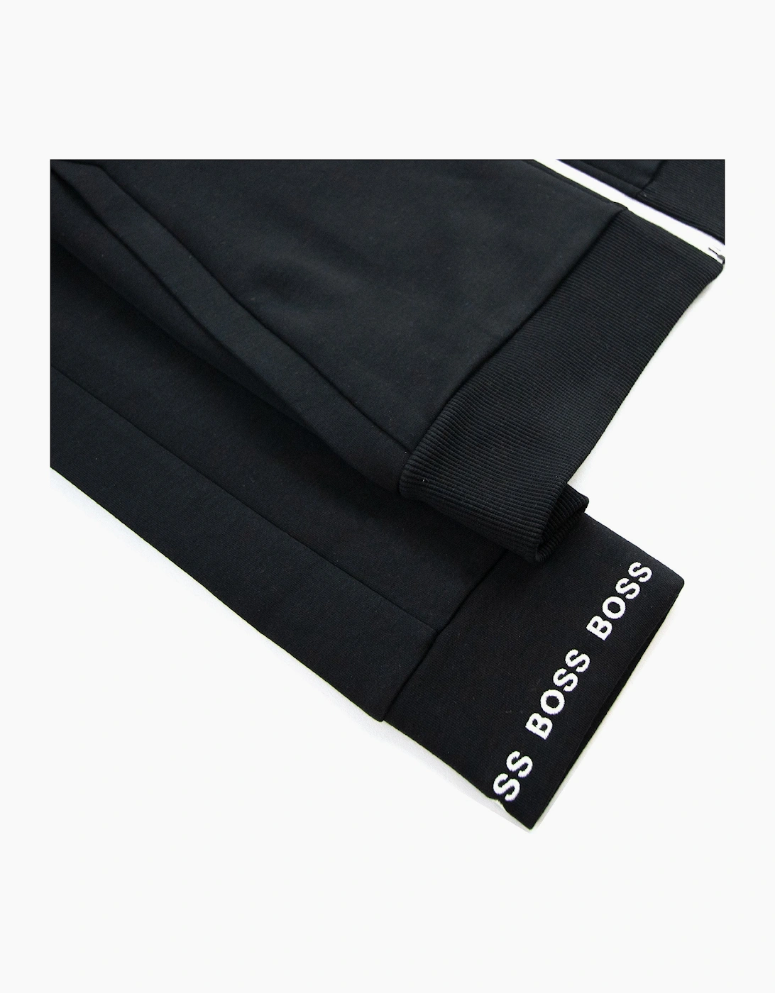 Hugo Boss Saggy 1 Zip Up Sweatshirt Black 001