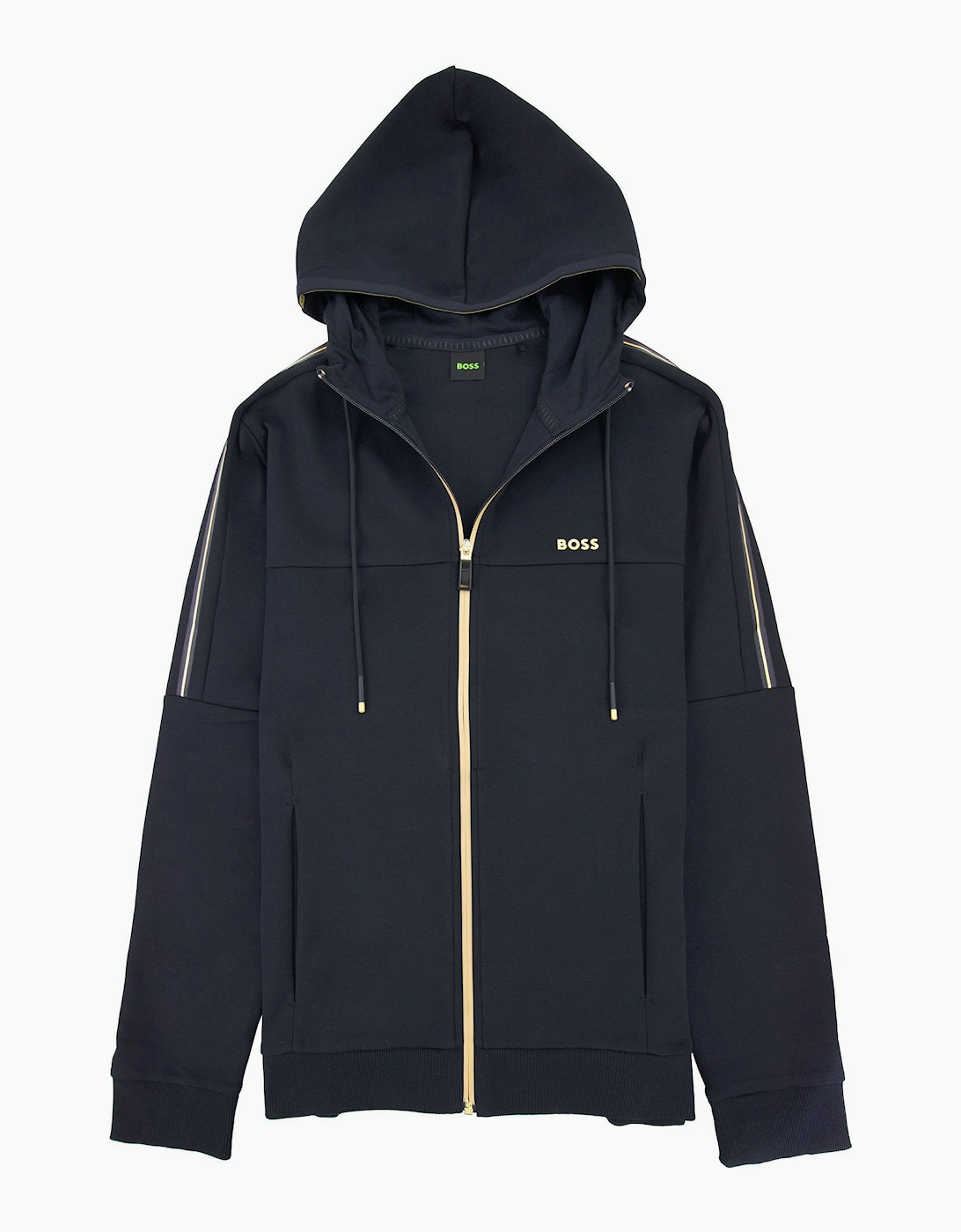 Hugo Boss Saggy 1 Hoody Side Stripes Navy