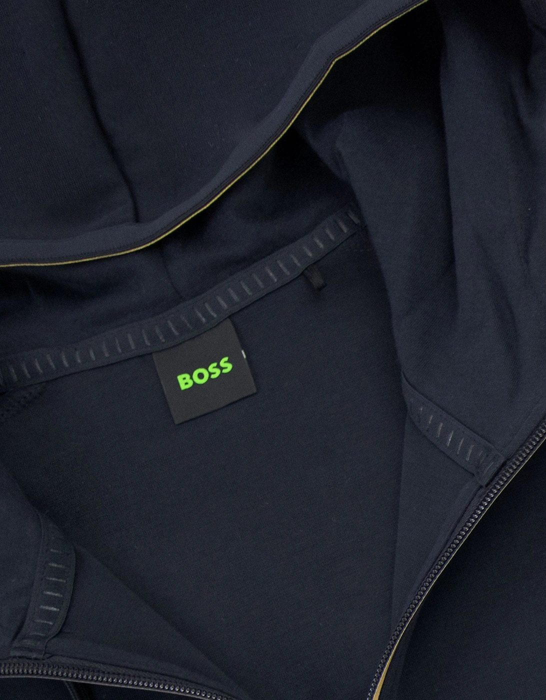 Hugo Boss Saggy 1 Hoody Side Stripes Navy