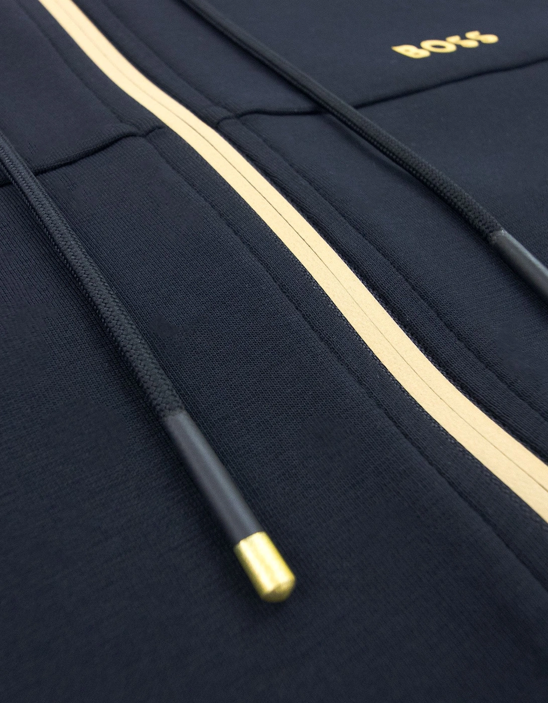 Hugo Boss Saggy 1 Hoody Side Stripes Navy