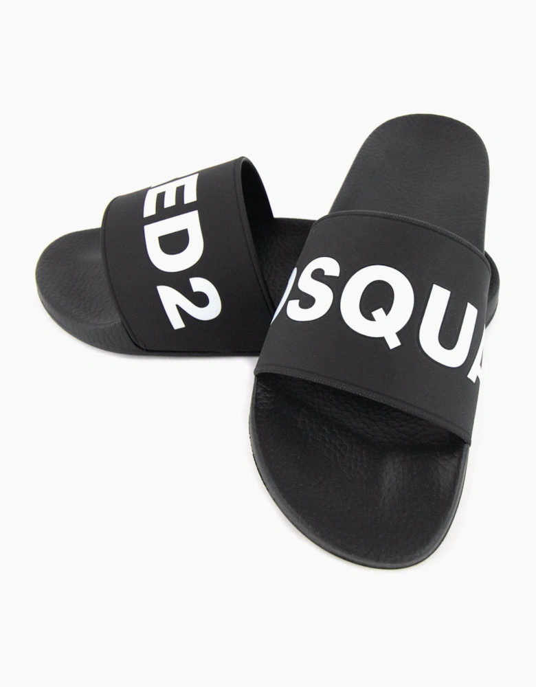 Dsquared2 Logo Sliders Black/white