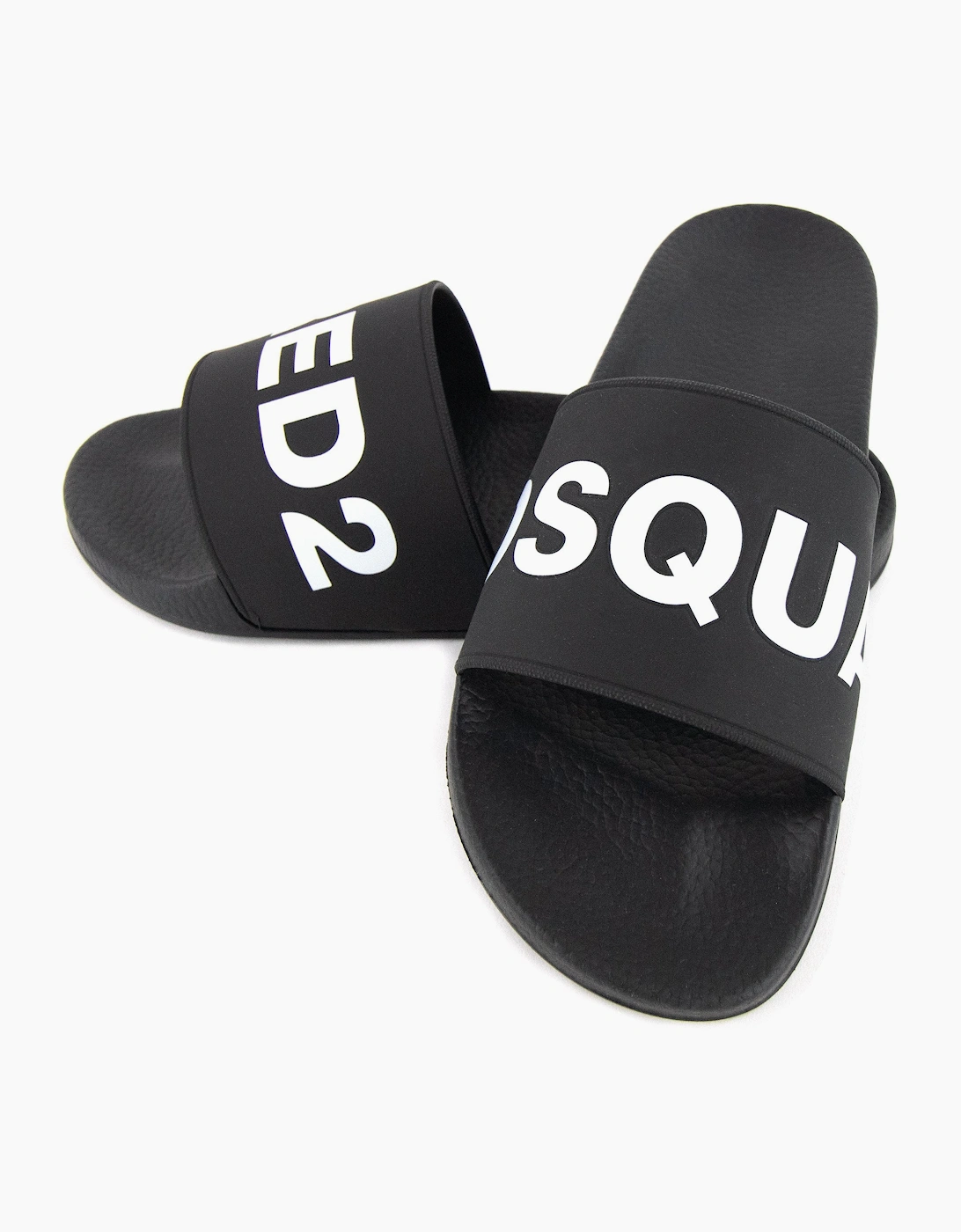 Dsquared2 Logo Sliders Black/white