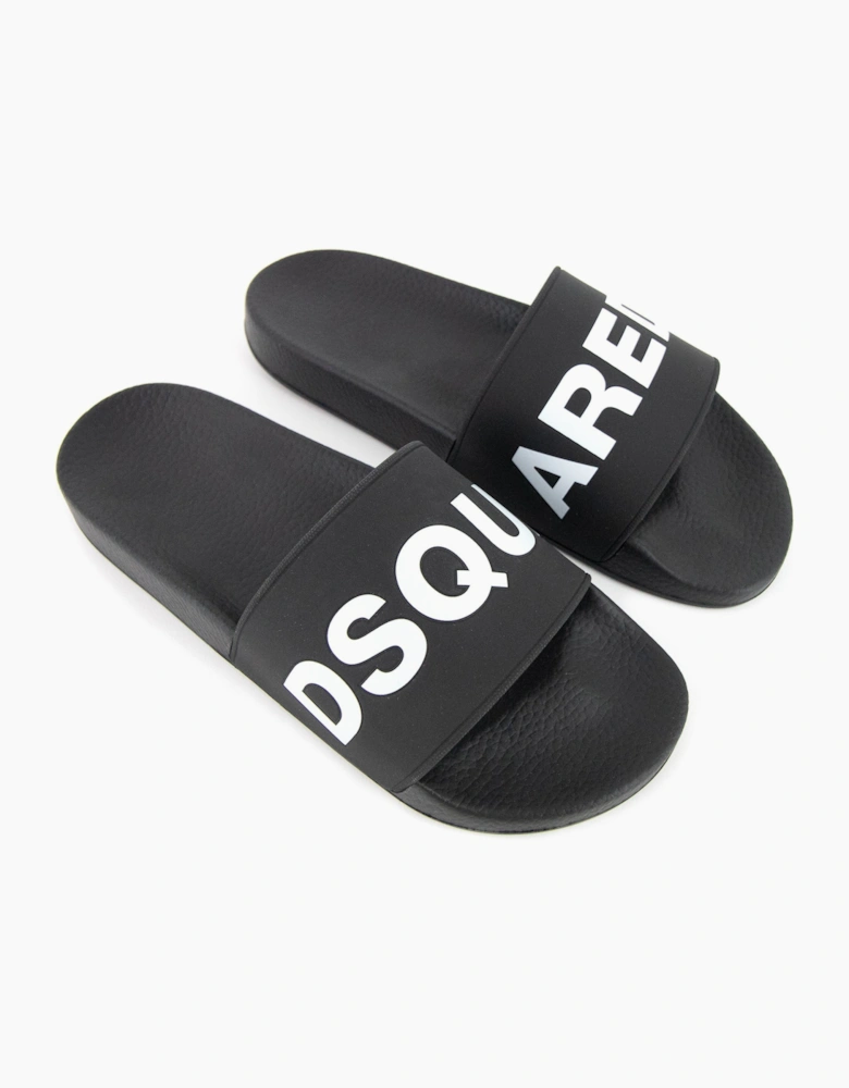 Dsquared2 Logo Sliders Black/white