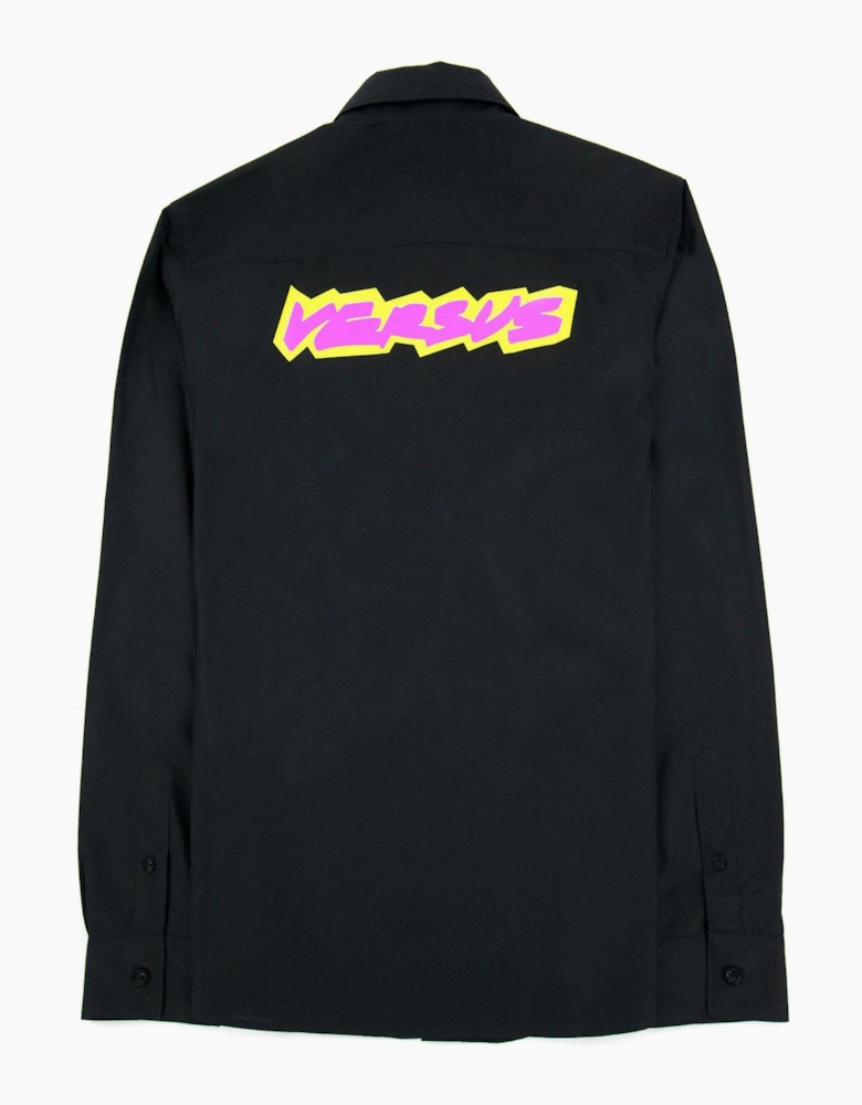Versace Versus Logo L/s Shirt Black