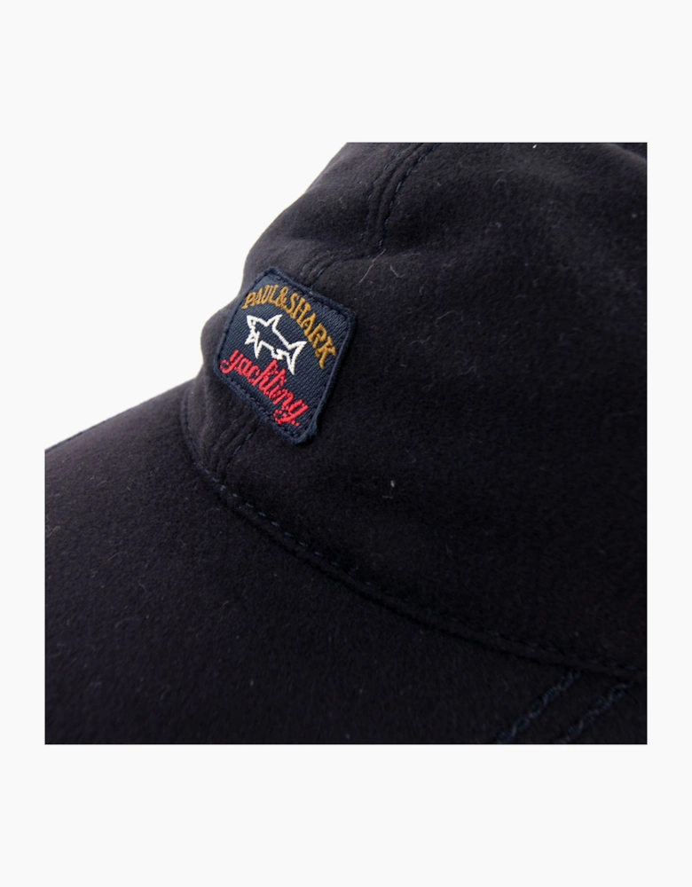 Paul And Shark Patch Logo Cotton Cap Navy