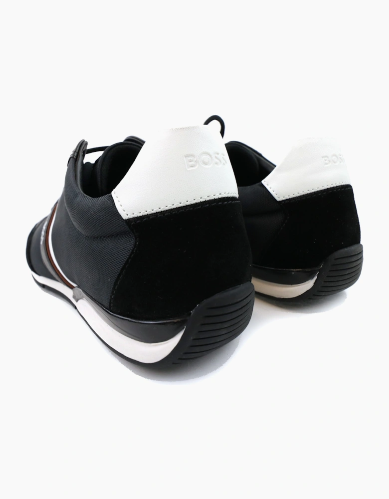 Hugo Boss Saturn Low Top Trainer Black 008