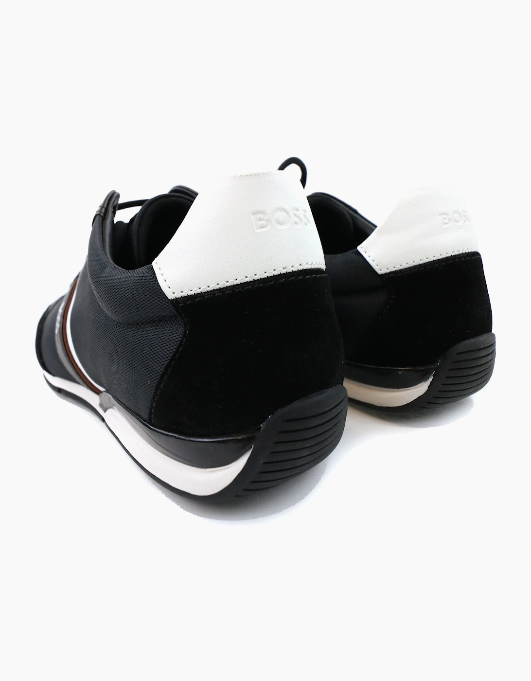 Hugo Boss Saturn Low Top Trainer Black 008