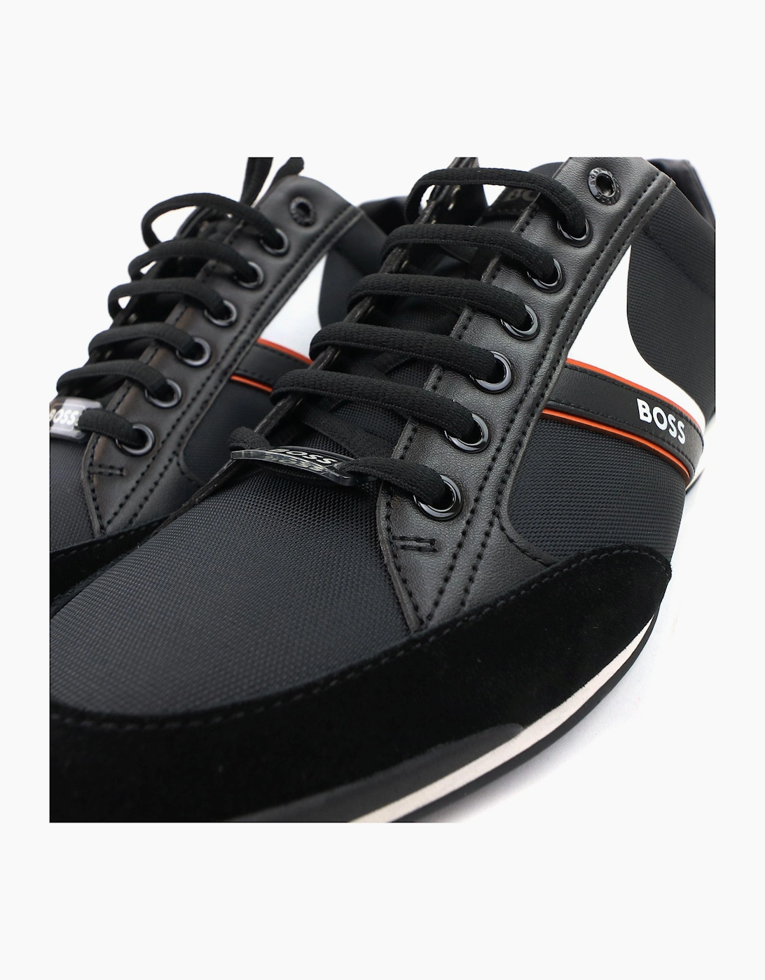 Hugo Boss Saturn Low Top Trainer Black 008