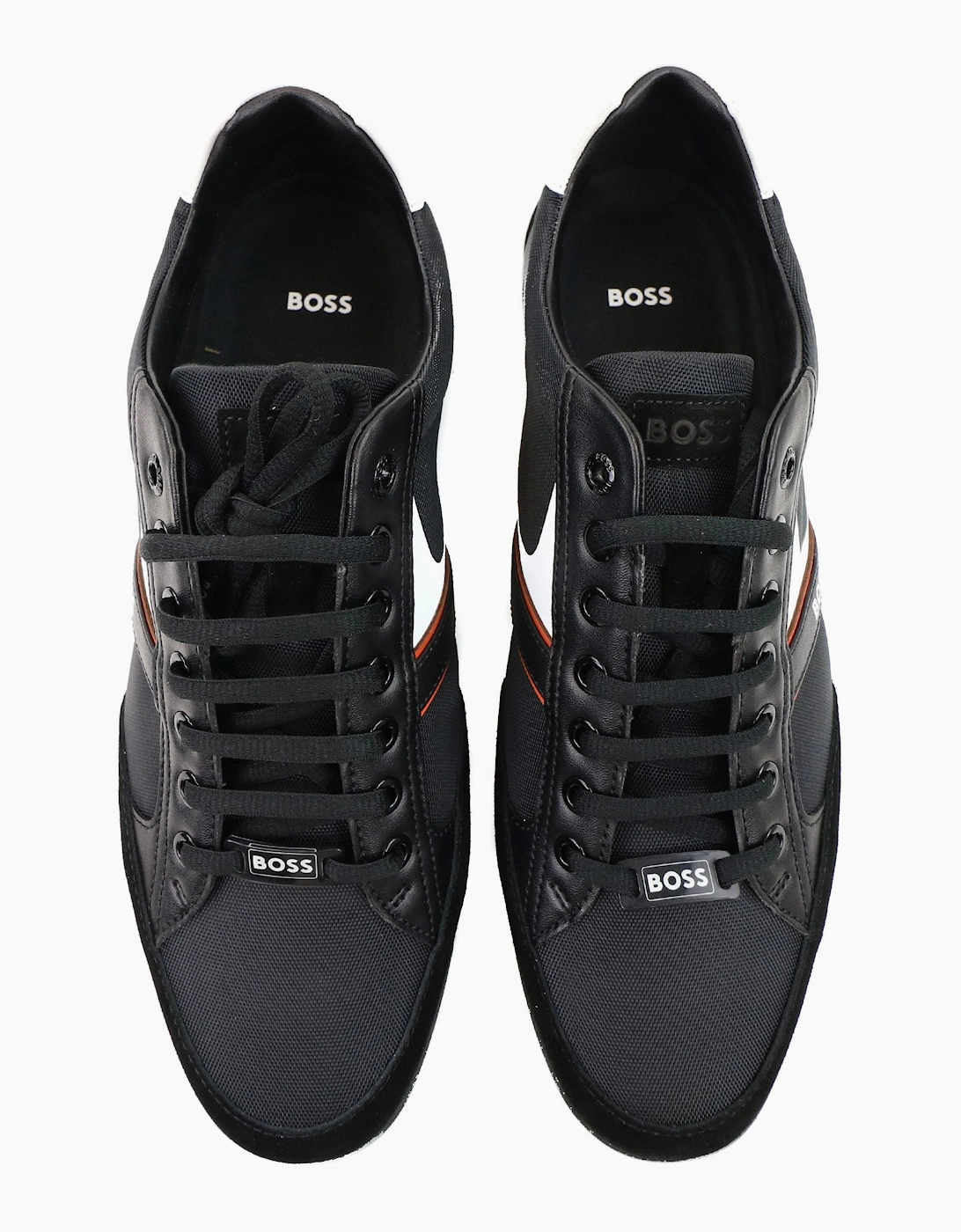 Hugo Boss Saturn Low Top Trainer Black 008