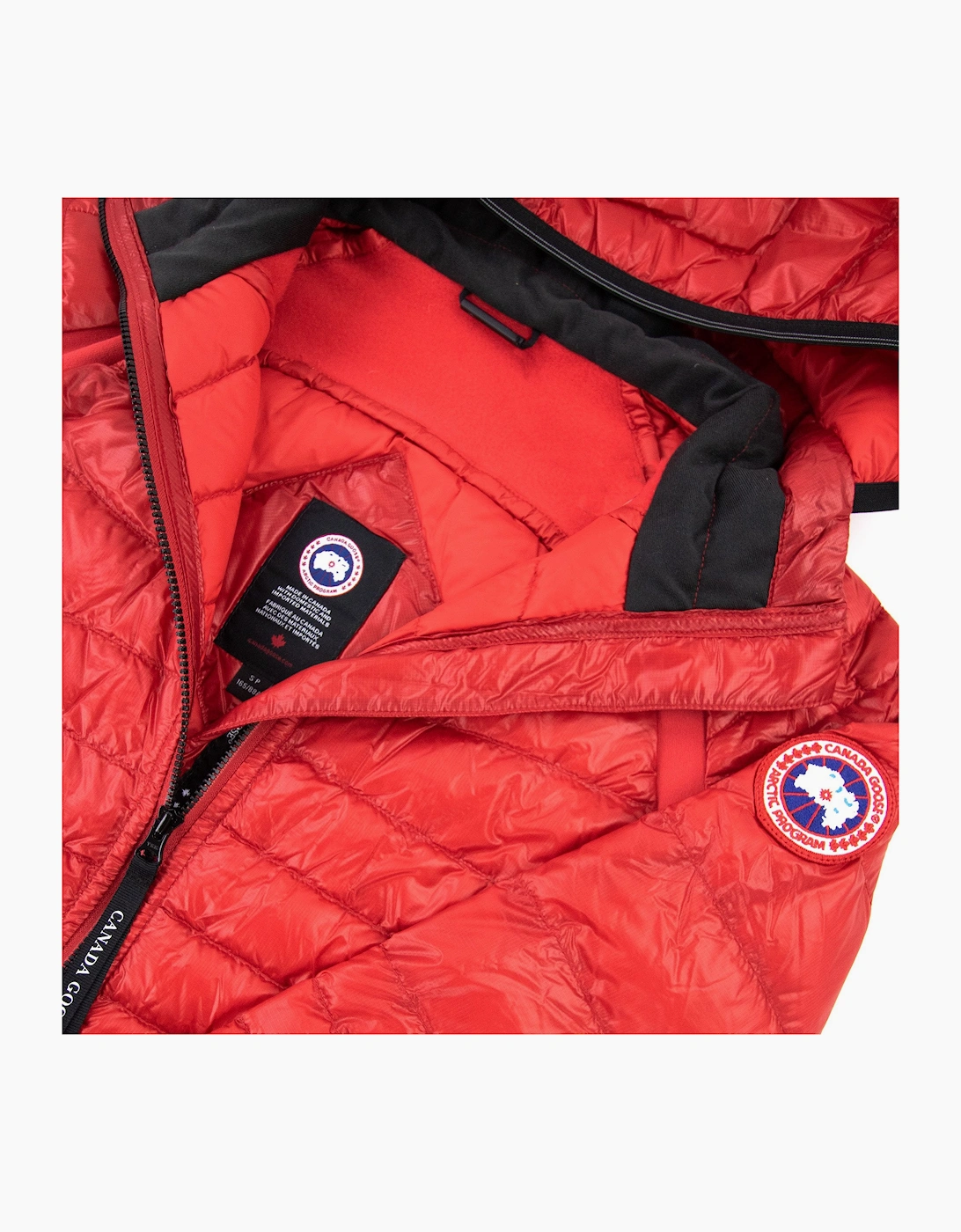 Canada Goose Hybridge Lite Ladies Hoody Red