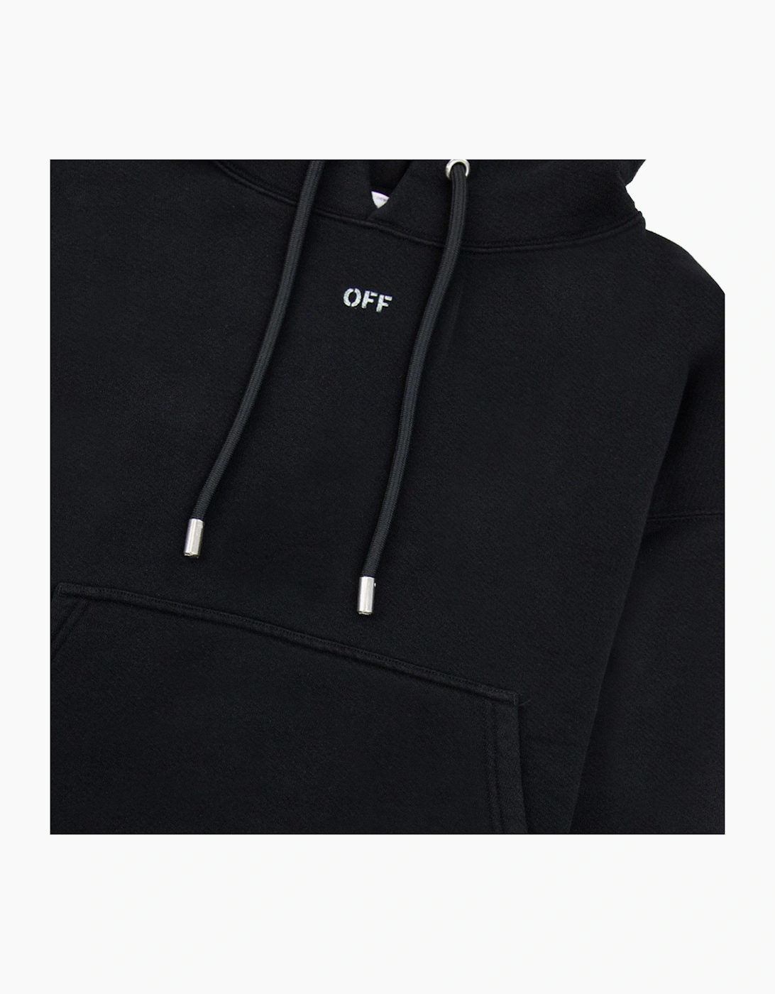 Off White Vibe Arrow Skate Hoodie Black/aqua