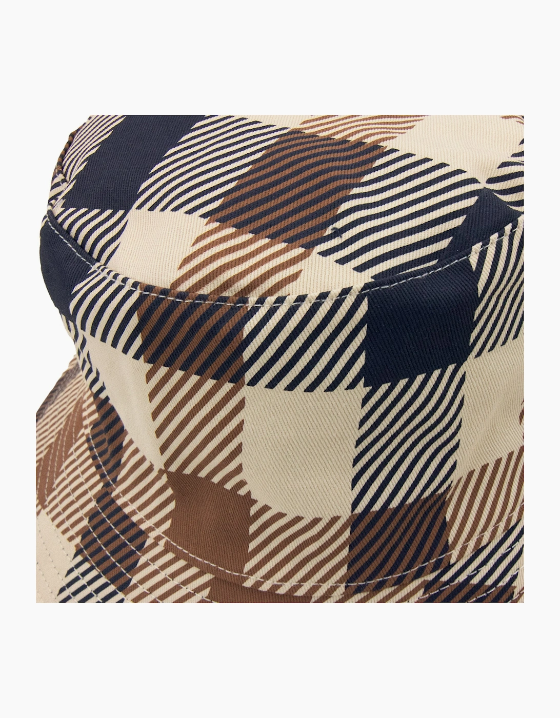 Aquascutum Macro Iconic Reversible Bucket Hat Macro Check 30