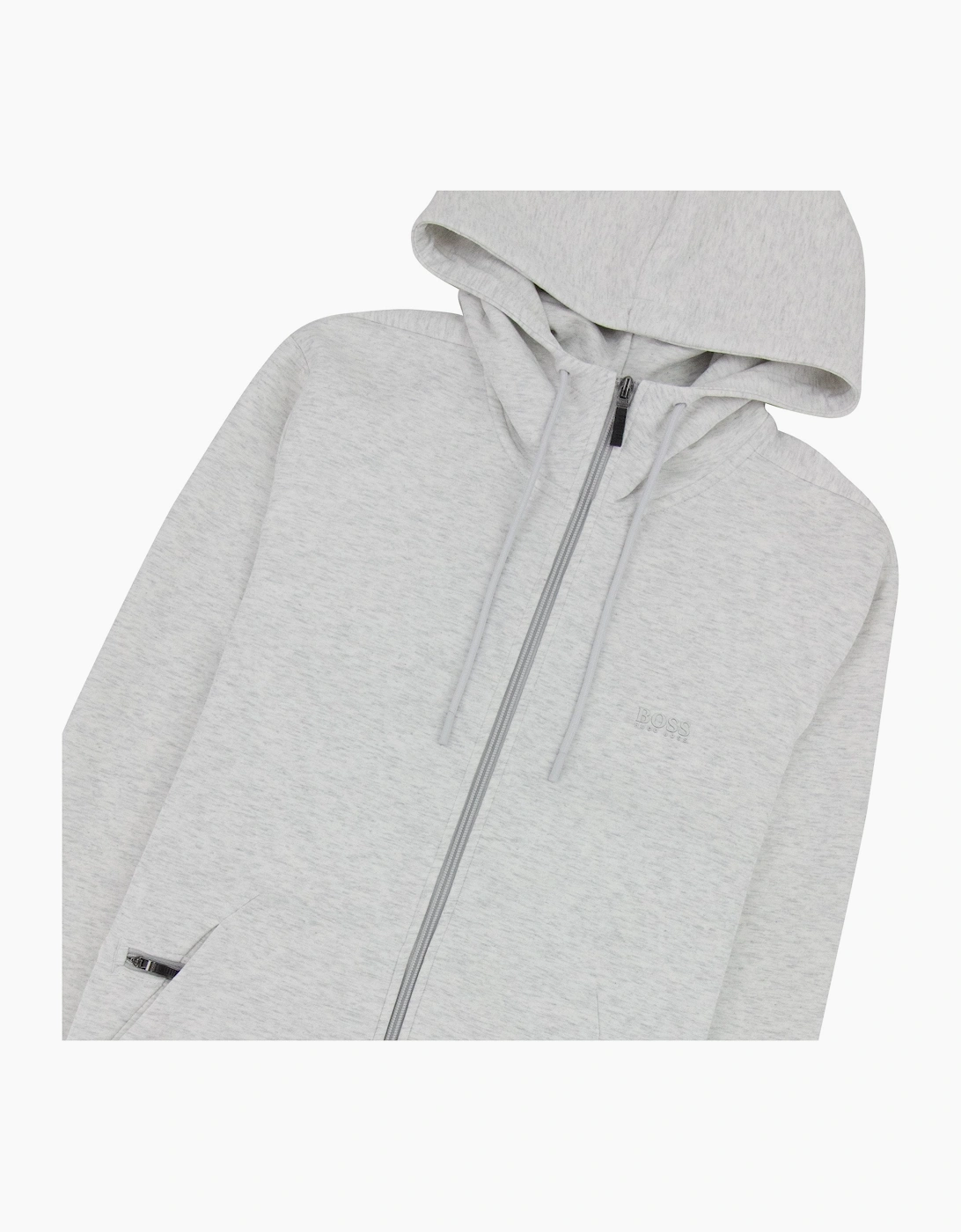 Hugo Boss Saggy X Tracksuit Top Marl Grey 057