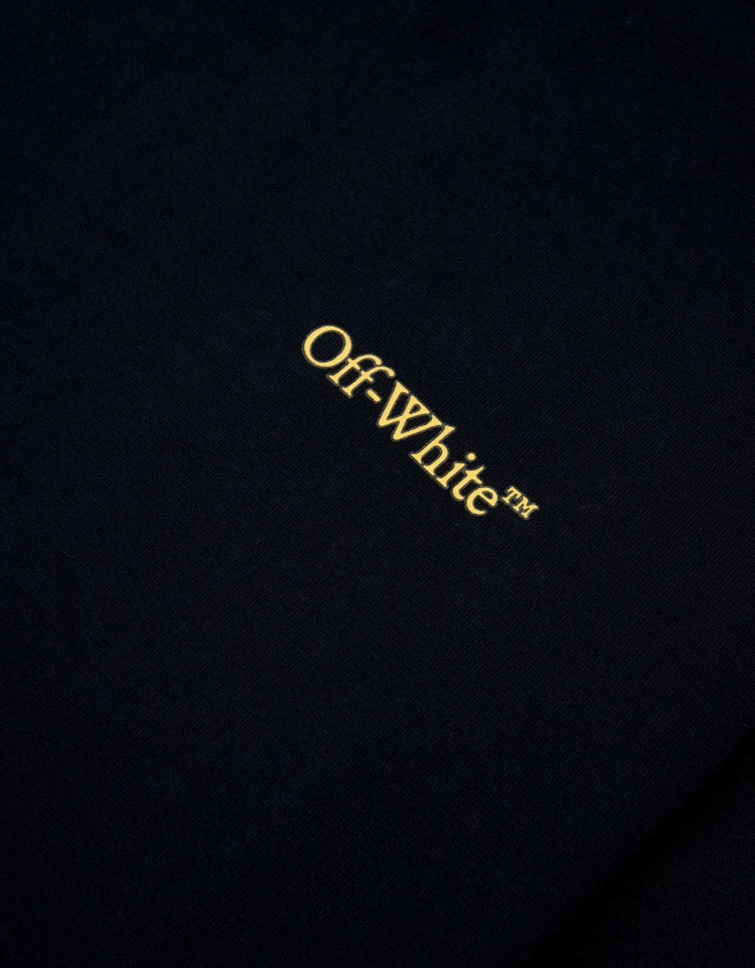 Off White Tape Arrow Skate S/s T-shirt Black/yellow