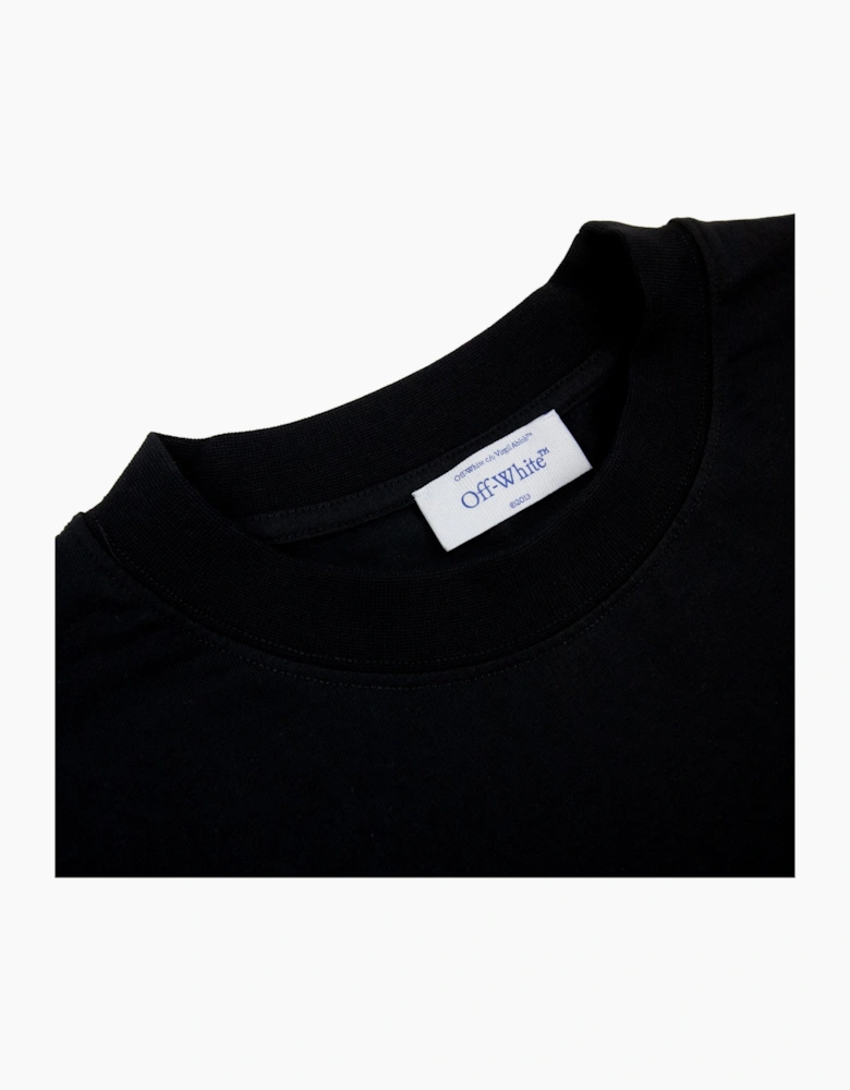 Off White Tape Arrow Skate S/s T-shirt Black/yellow