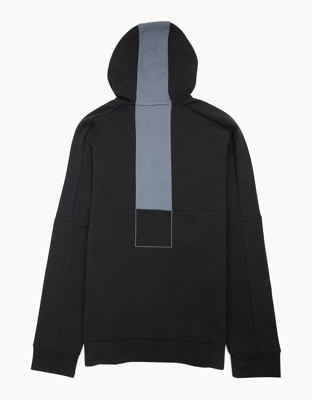 Hugo Boss Saggy 1 Block Logo Zip Up Hoody Black 001
